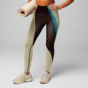 Fabletics Luxe 360 Edit Seamless Wavy Stripe High Waist Legging NWT XL